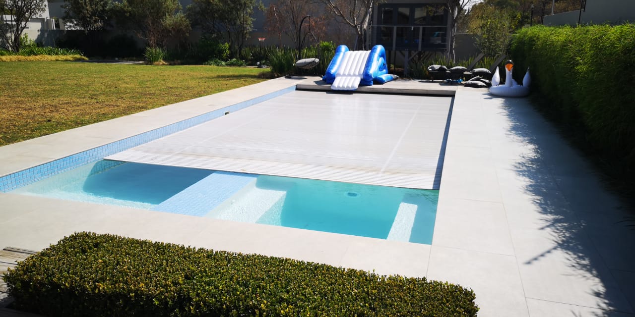 Roll A Slat safety pool cover